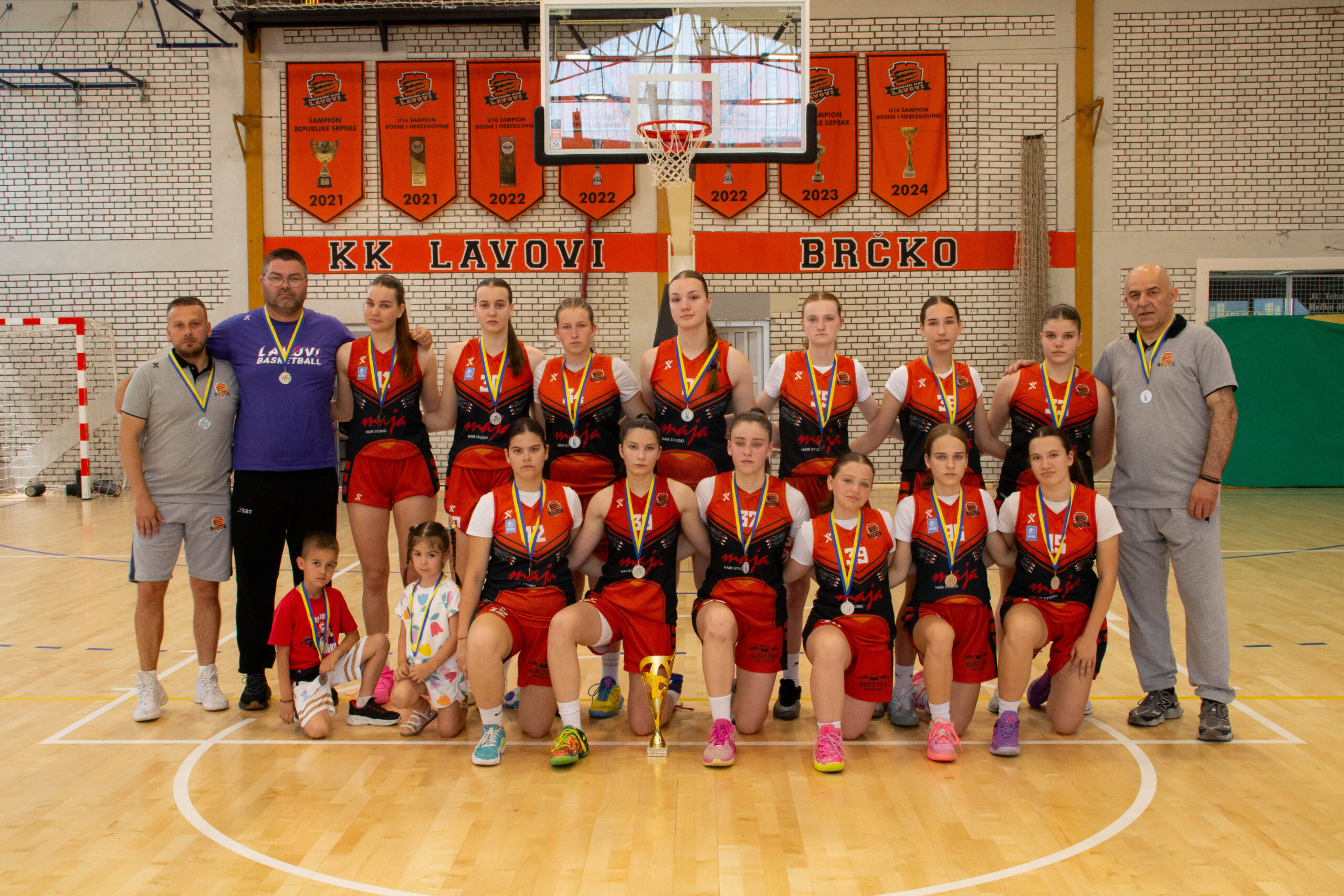 Brčko: Juniorski KK “Lavovi” vicešampioni Bosne i Hercegovine