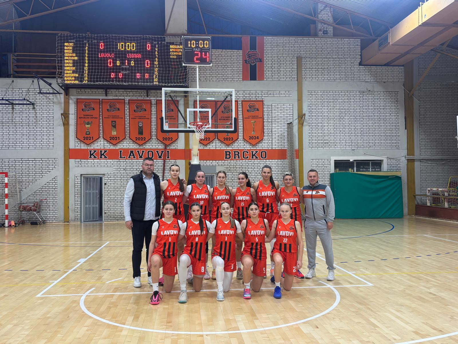 Brčko: KK Lavovi savladali Leotar 03 za drugu prvenstvenu pobjedu Brčko: KK Lavovi savladali Leotar 03 za drugu prvenstvenu pobjedu